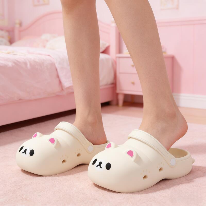 Women'S Shoes Water Resistant - Chinelo Clogs Feminino de Fundo Grosso