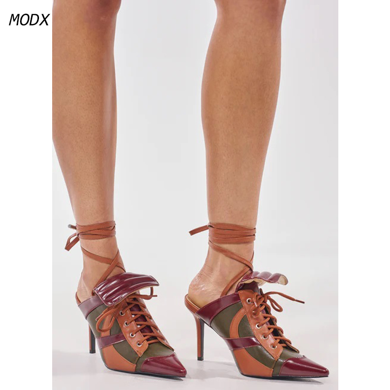 Block Heel Ankle Boots - 2026 Novo Sapato Feminino Retrô com