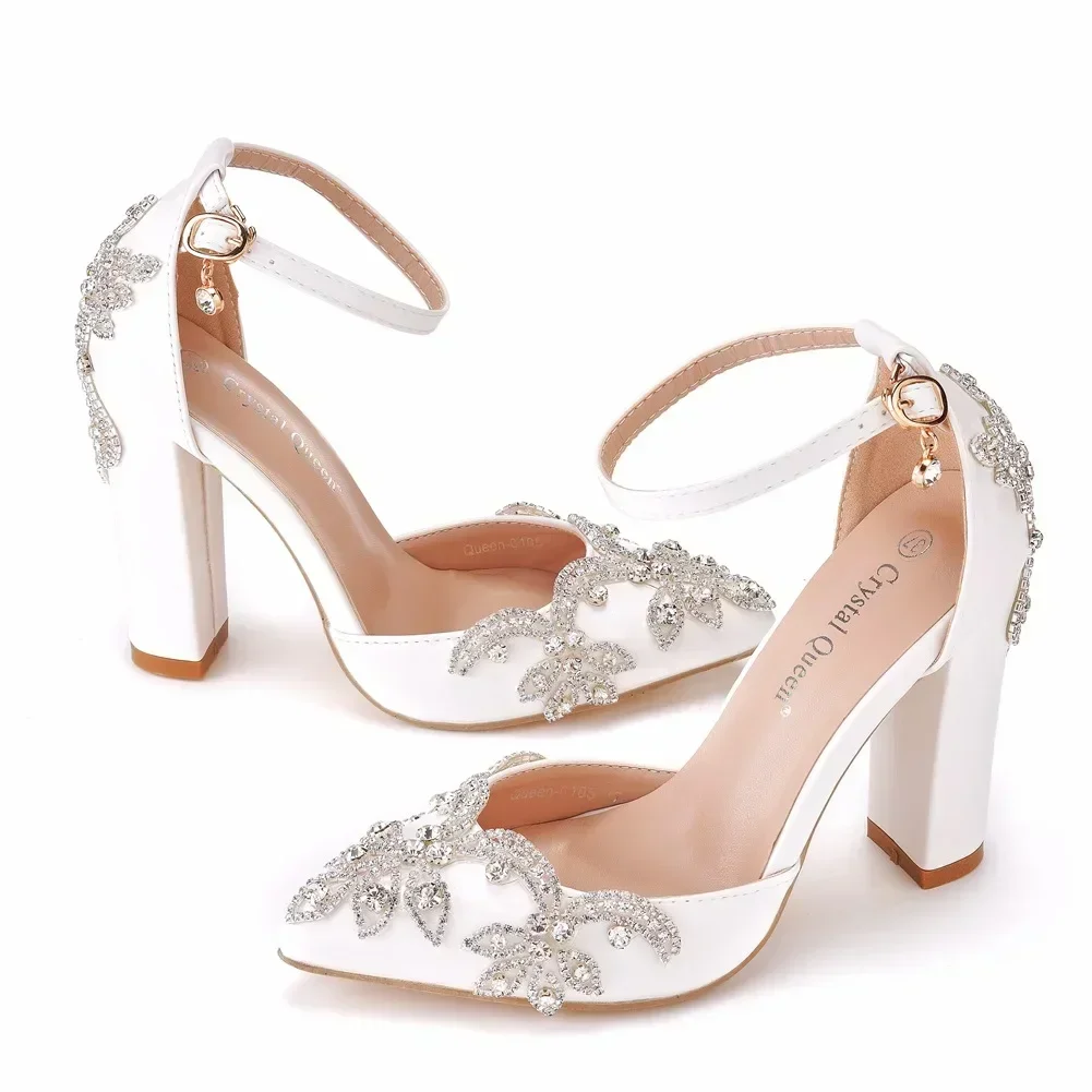 Women Shoes Black - 2026 Sapatos de Salto Grosso com
