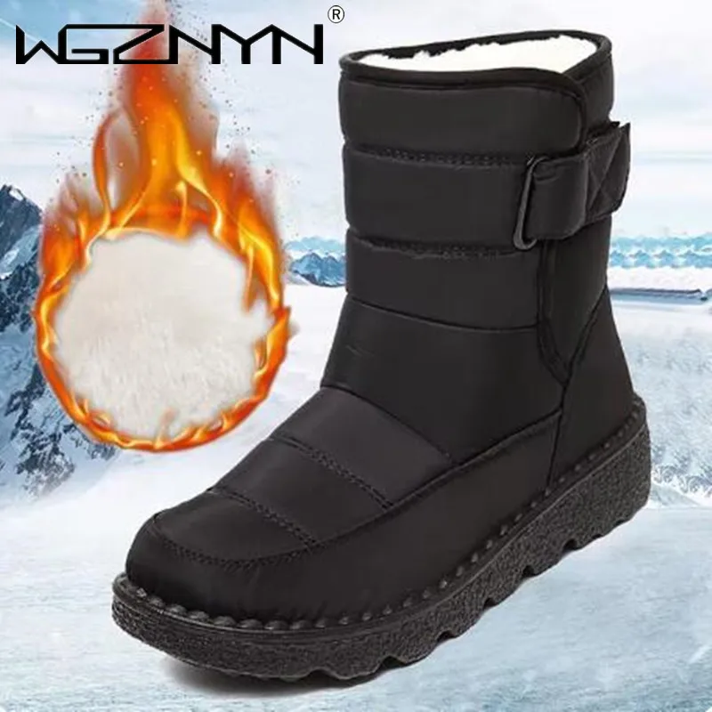 Women'S Shoes Water Resistant - Botas de neve impermeáveis para mulher
