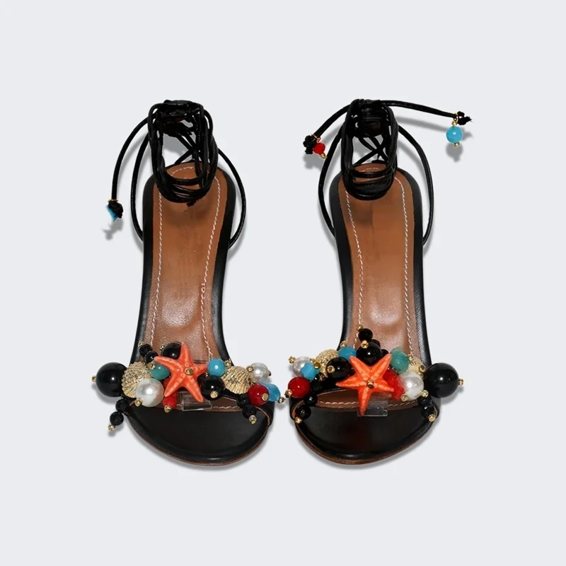 Sandálias de Salto Fino com Bi - Kids Shoes Women avaliação e preço