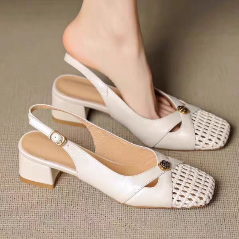 Sandálias femininas de bico fe - Women Shoes Model avaliação e preço