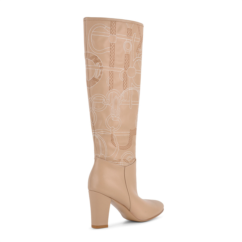 Onlymaker Botas Altas até o Jo - Block Heel Ankle Boots avaliação e preço