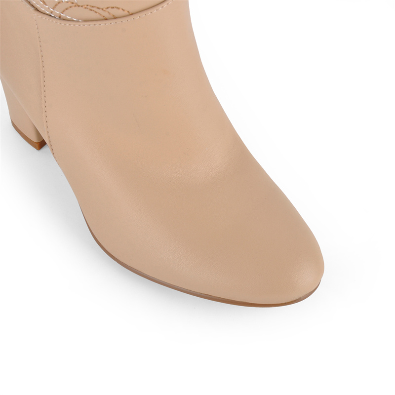 Onlymaker Botas Altas até o Jo - Block Heel Ankle Boots avaliação e preço