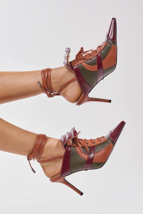 2026 Novo Sapato Feminino Retr - Block Heel Ankle Boots avaliação e preço