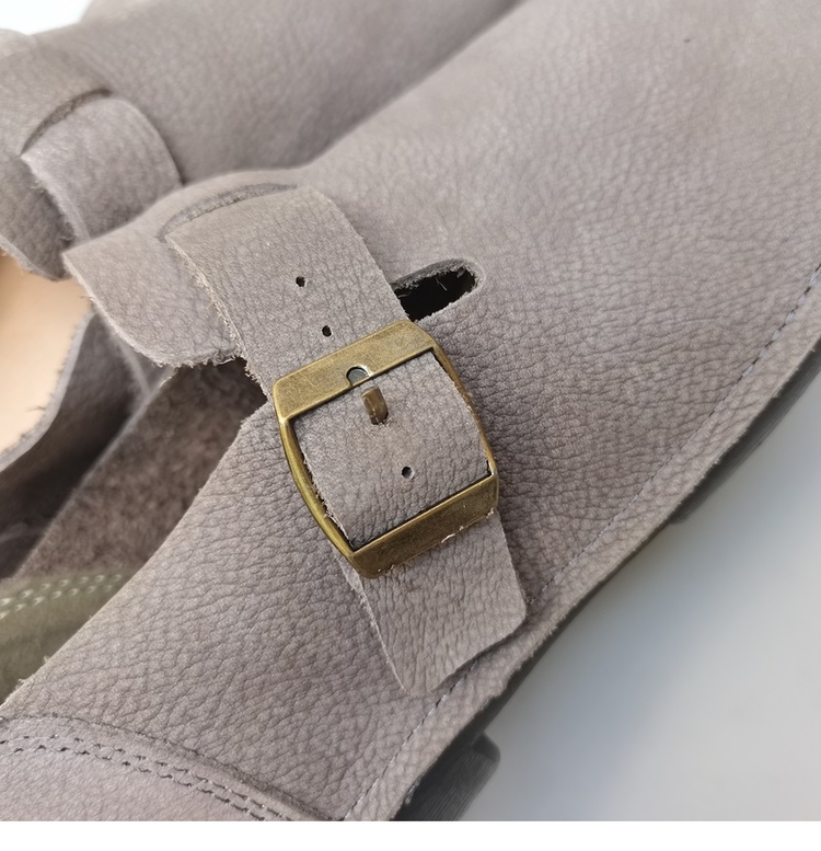 Sapatos de couro genuíno para  - Women Shoes For Big Feet avaliação e preço