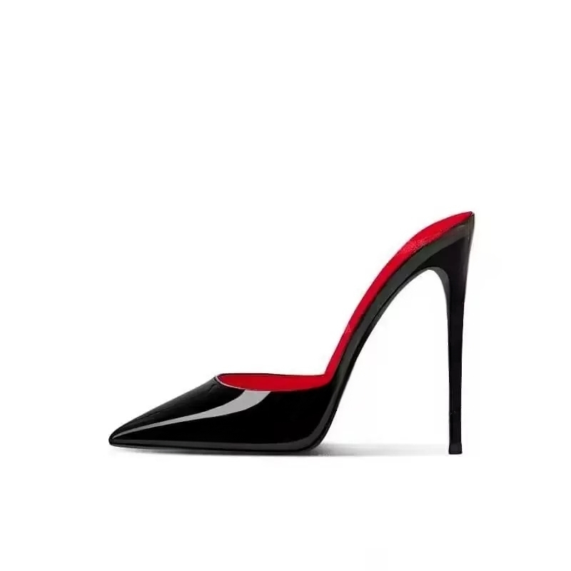 Novo sapato sexy de couro enve - Patent Leather Pump avaliação e preço