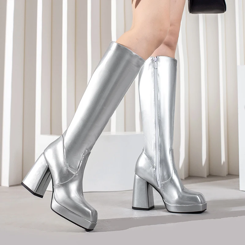 Verde inverno feminino platafo - Block Heel Ankle Boots avaliação e preço