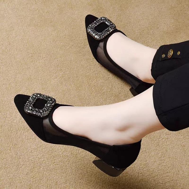 Sapatos Elegantes de Salto Blo - Women Shoes Model avaliação e preço