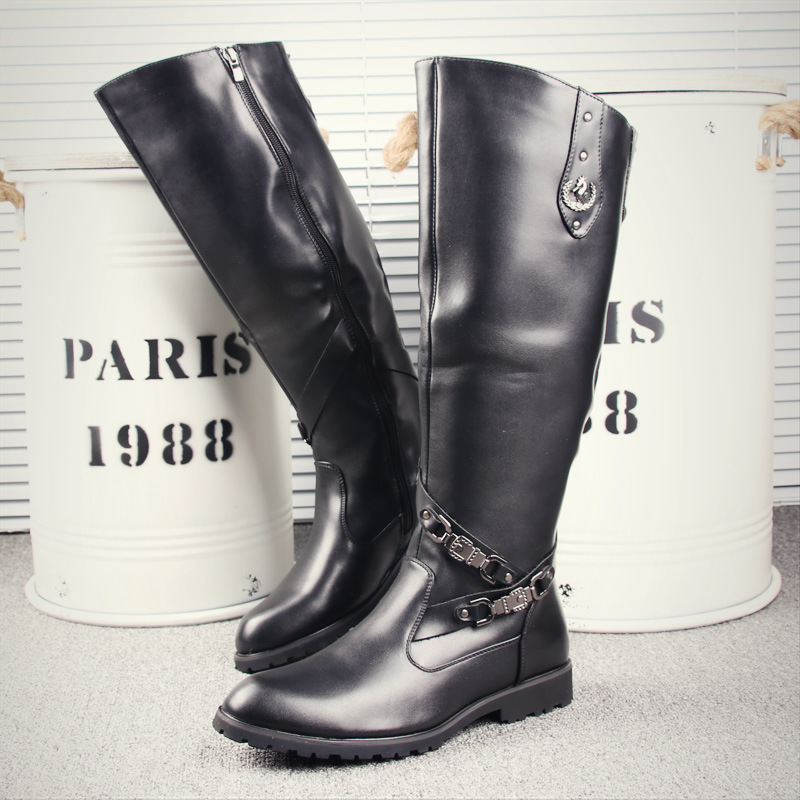 Botas de Montaria Masculinas a - Block Heel Ankle Boots avaliação e preço